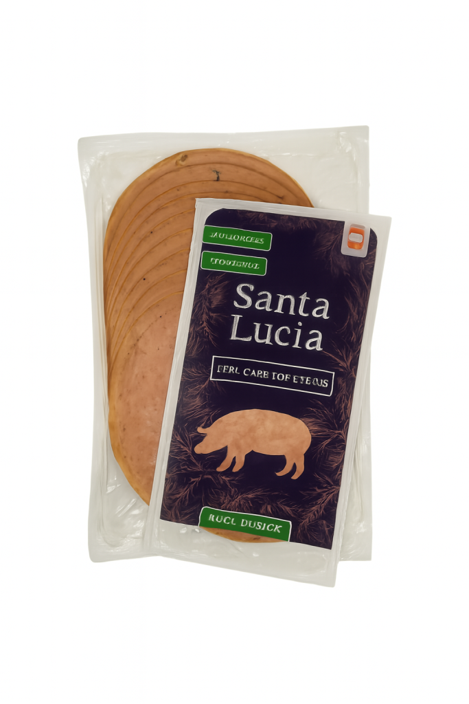 Mortadela con pistacho (250 g)